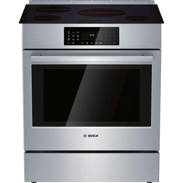 Bosch 30-inch Slide-In Electric Range with 11 Specialized Cooking Modes HII8056C IMAGE 1