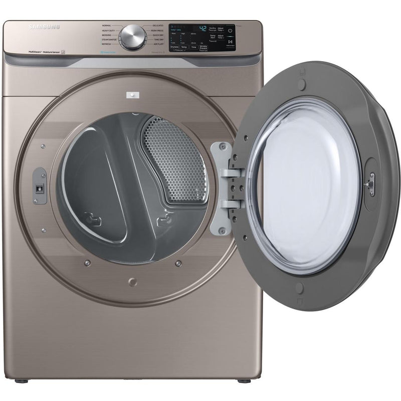 Samsung 7.5 cu.ft. Electric Dryer with Steam Sanitize+ Cycle DVE45T6100C/AC IMAGE 2