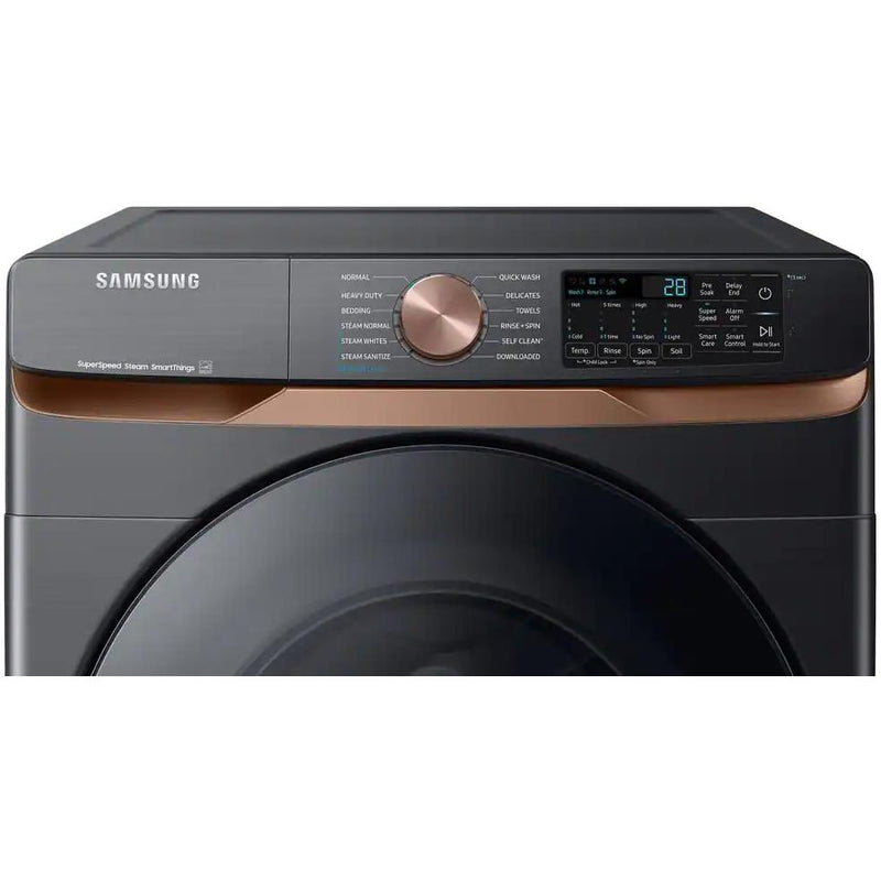 Samsung 5.8 cu. ft. Smart Front Loading Washer with Super Speed Wash and Steam WF50BG8300AV/US IMAGE 6