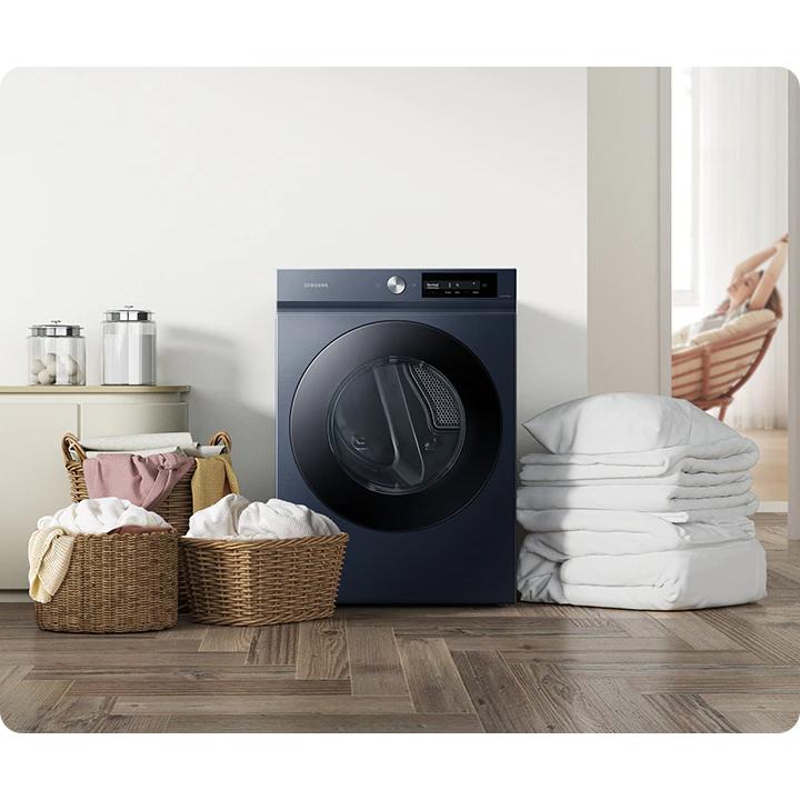 Samsung 7.5 cu. ft. Electric Dryer with BESPOKE Design and Smart Dial DVE46BB6700D/AC IMAGE 4