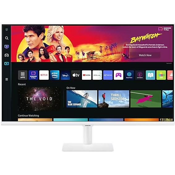 Samsung 32-inch M7 Smart UHD Monitor with TV Apps and Mobile Connectivity LS32BM703UNXZA IMAGE 2