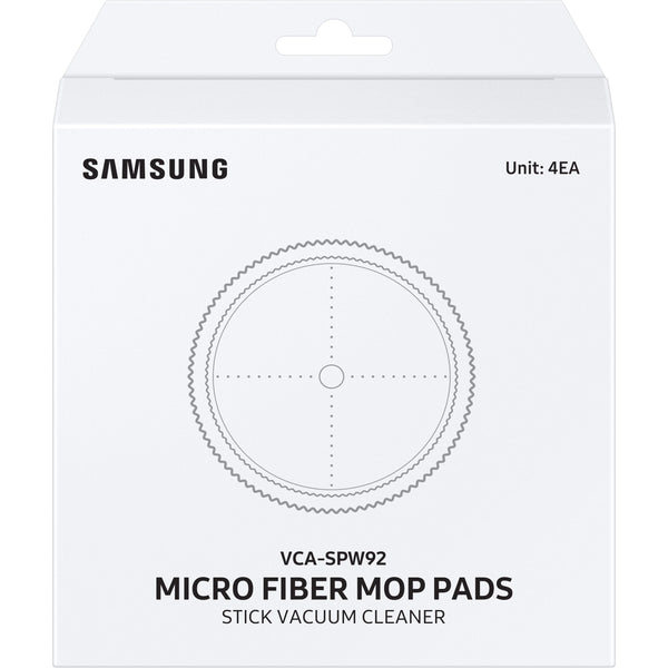 Samsung Samsung Jet™ Stick Spinning Sweeper Microfiber Pads (4 Pack) VCA-SPW92/AA IMAGE 1