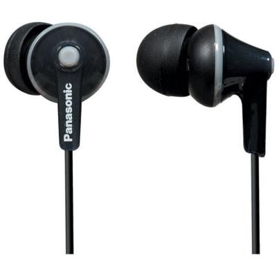 Panasonic In-Ear Headphones with Built-in Microphone RP-TCM125-K IMAGE 1