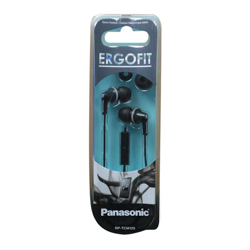 Panasonic In-Ear Headphones with Built-in Microphone RP-TCM125-K IMAGE 5