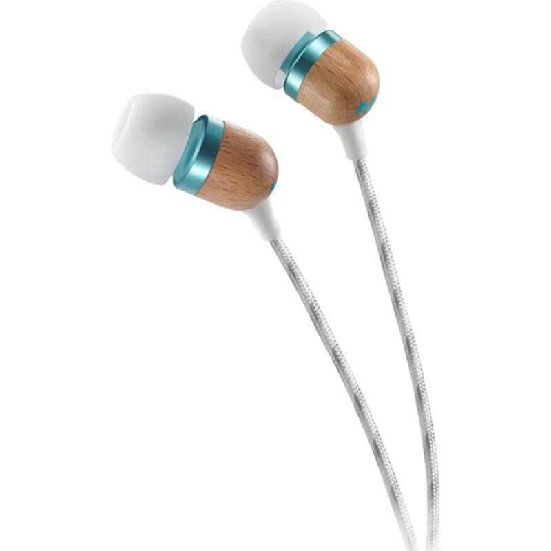 House of Marley In-Ear Headphones with Microphone EM-JE041-MN IMAGE 1