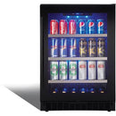 Silhouette 5.6 cu.ft. Freestanding Beverage Center with Blue LED Lighting SSBC056D1-B IMAGE 2