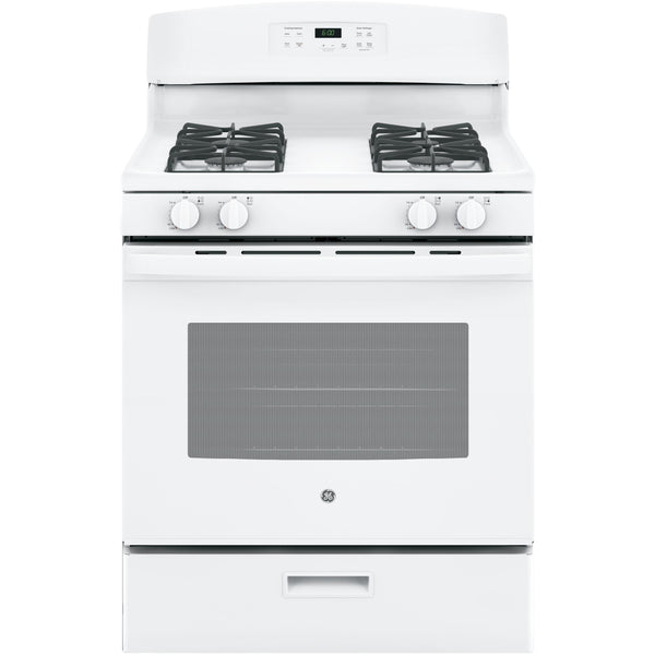 GE 30-inch Freestanding Gas Range JCGBS60DEKWW IMAGE 1