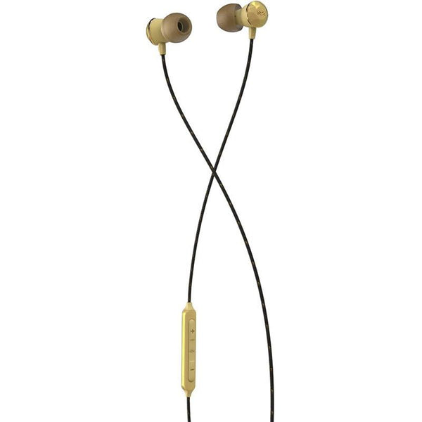 House of Marley In-Ear Headphones with Built-in Microphone EM-FE033-GD IMAGE 1