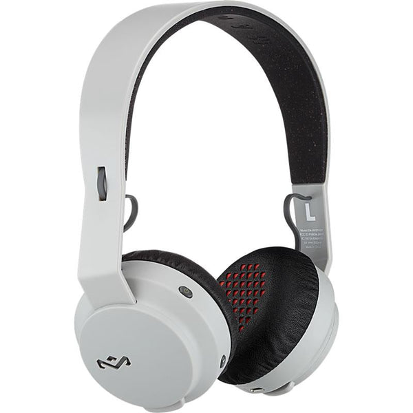 House of Marley Bluetooth On-Ear Headphones with Built-in Microphone EM-JH101-GY IMAGE 1