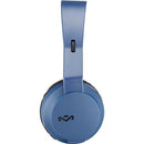 House of Marley Bluetooth On-Ear Headphones with Built-in Microphone EM-JH101-NV IMAGE 2