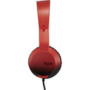 House of Marley On-Ear Headphones with Built-in Microphone EM-JH081-RD IMAGE 3