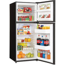 Danby 24-inch, 10 cu. ft. Top Freezer Refrigerator DFF100C1BDB IMAGE 5