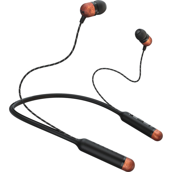 House of Marley Bluetooth In-Ear Headphones with Built-in Microphone EM-JE083-SB IMAGE 1
