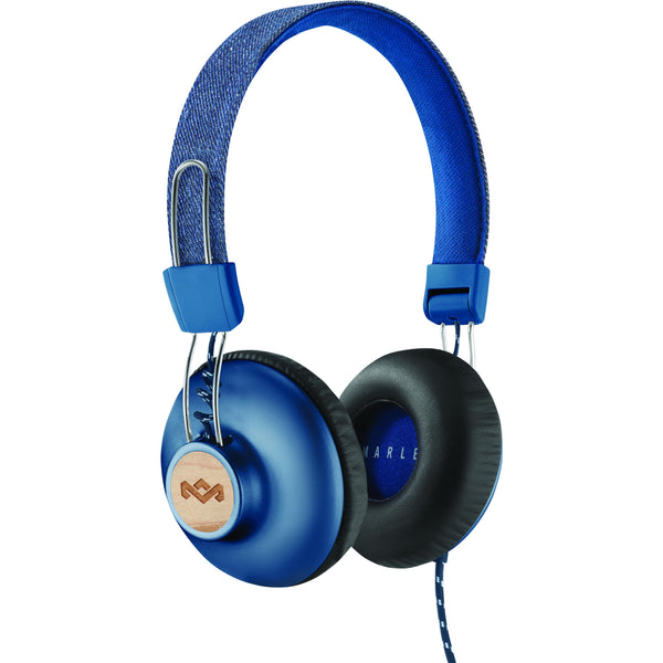 House of Marley On-Ear Headphones with Built-in Microphone EM-JH121-DN IMAGE 1