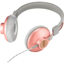 House of Marley On-Ear Headphones with Built-in Microphone EM-JH121-CP IMAGE 3