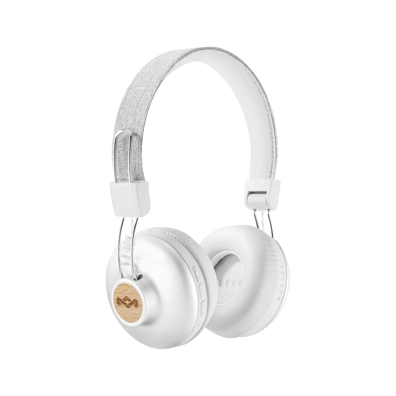 House of Marley Bluetooth On-Ear Headphones with Built-in Microphone EM-JH133-SV IMAGE 1