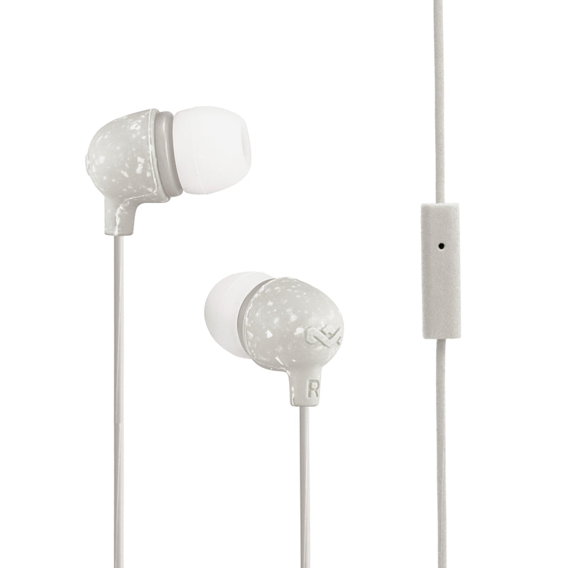 House of Marley In-Ear Headphones with Built-in Microphone EM-JE061-WT IMAGE 1