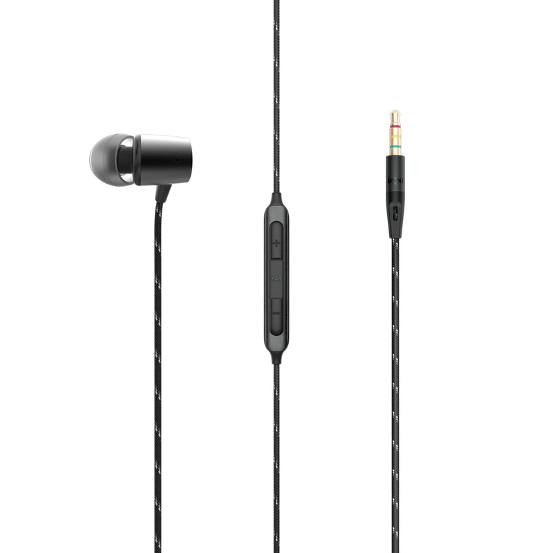 House of Marley In-Ear Headphones with Built-in Microphone EM-JE093-SB IMAGE 1