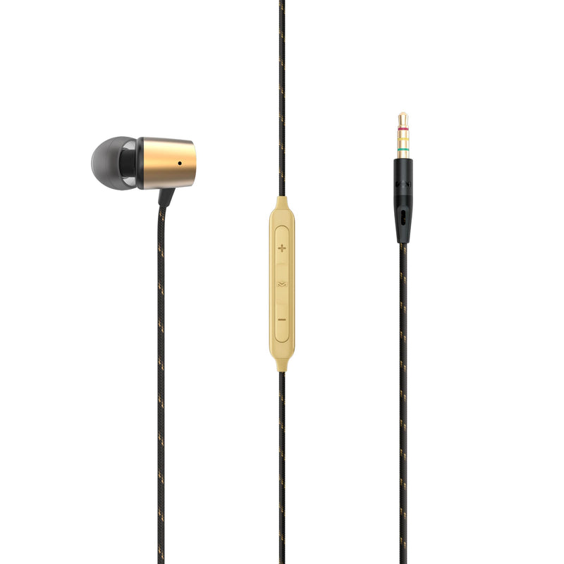 House of Marley In-Ear Headphones with Built-in Microphone EM-JE093-BA IMAGE 1
