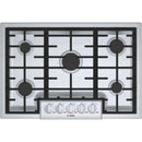  Bosch 30-inch Built-in Gas Cooktop with OptiSim® Burner NGMP056UC IMAGE 1