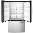  GE 36-inch, 27 cu.ft. Freestanding French 3-Door Refrigerator GNE27ESMSS IMAGE 4