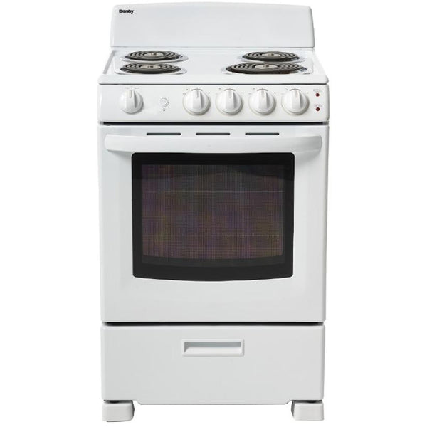 Danby 24-inch Freestanding Electric Range DER244WC IMAGE 1
