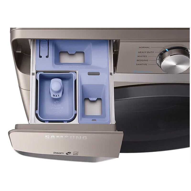 Samsung 5.2 cu.ft. Front Loading Washer with VRT Plus™ Technology WF45R6100AC/US IMAGE 3
