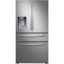  Samsung 36-inch, 28 cu.ft. Freestanding French 4-Door Refrigerator RF28R7201SR/AA IMAGE 1