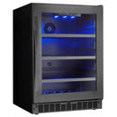 Silhouette 5.6 cu.ft. Freestanding Beverage Center with Blue LED Lighting SSBC056D1B-S IMAGE 4
