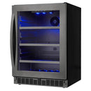 Silhouette 5.6 cu.ft. Freestanding Beverage Center with Blue LED Lighting SSBC056D1B-S IMAGE 5