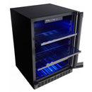 Silhouette 5.6 cu.ft. Freestanding Beverage Center with Blue LED Lighting SSBC056D1B-S IMAGE 7