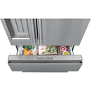  Frigidaire Professional 36-inch, 21.8 cu.ft. Counter-Depth French 4-Door Refrigerator with External Water and Ice System PRMC2285AF IMAGE 6