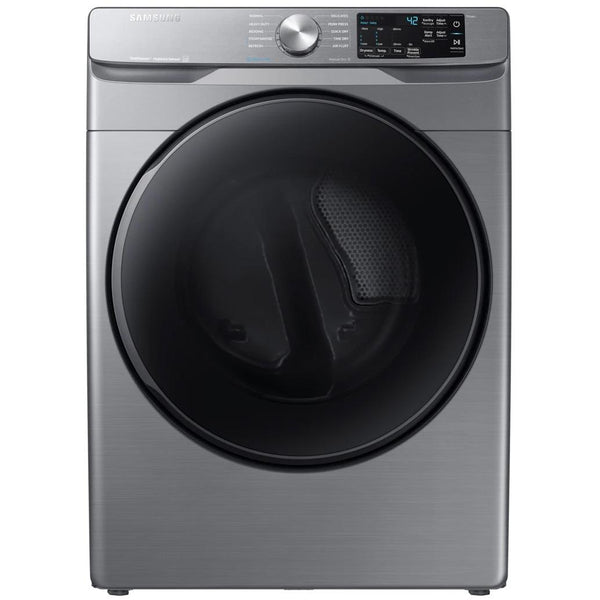 Samsung 7.5 cu.ft. Electric Dryer with Steam Sanitize+ Cycle DVE45T6100P/AC IMAGE 1