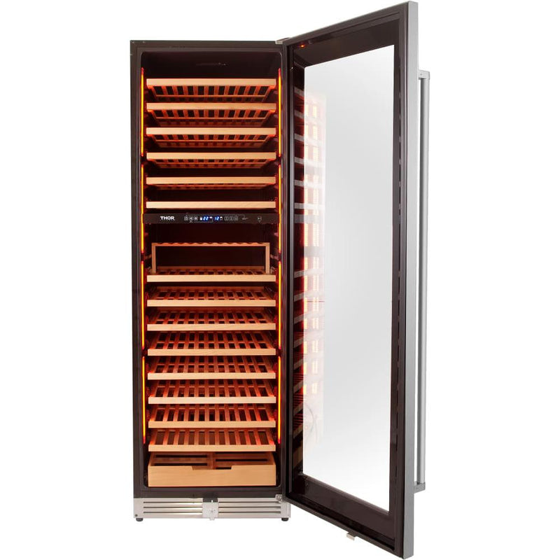 Thor Kitchen 162-Bottle Wine Cooler with LED Display TWC2403DI IMAGE 4