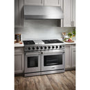 Thor Kitchen 48-inch Freestanding Gas Range with Griddle LRG4807U IMAGE 11