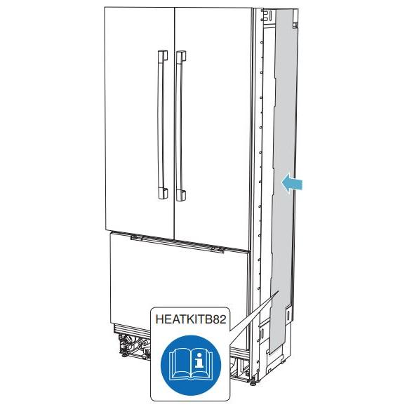 Bosch Refrigeration Accessories Installation Kit HEATKITB82 (20000397) IMAGE 1