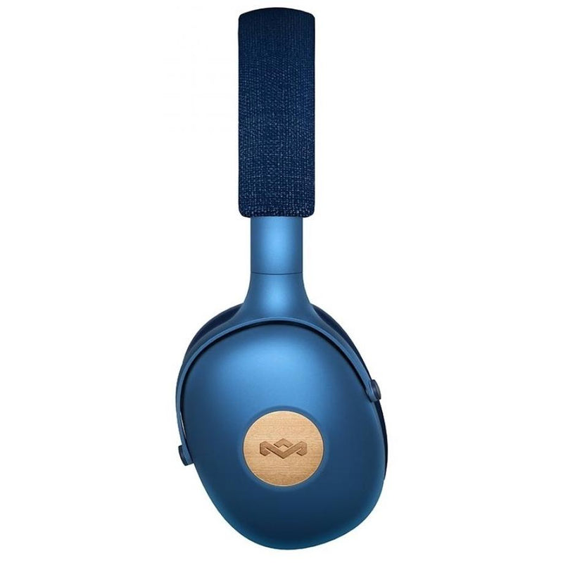 House of Marley Bluetooth Over-the-Ear Headphones with Built-in Microphone EM-JH141-BL IMAGE 4
