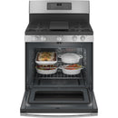  GE 30-inch Freestanding Gas Range with Convection Technology JCGB735SPSS IMAGE 3