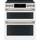 Café 30-inch Slide-in Electric Range with Convection CCES750P4MW2 IMAGE 1