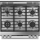  Café 30-inch Slide-in Gas Range with Convection Technology CCGS700M2NS5 IMAGE 3