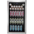 Danby 4.4 cu.ft. Freestanding Beverage Center with LED Lighting DBC044C1SSDB-6 IMAGE 1