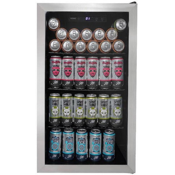 Danby 4.4 cu.ft. Freestanding Beverage Center with LED Lighting DBC044C1SSDB-6 IMAGE 1