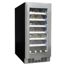  Silhouette 28-Bottle Pro Series Wine Cellar with LED Lighting SPRWC031D1SS IMAGE 4