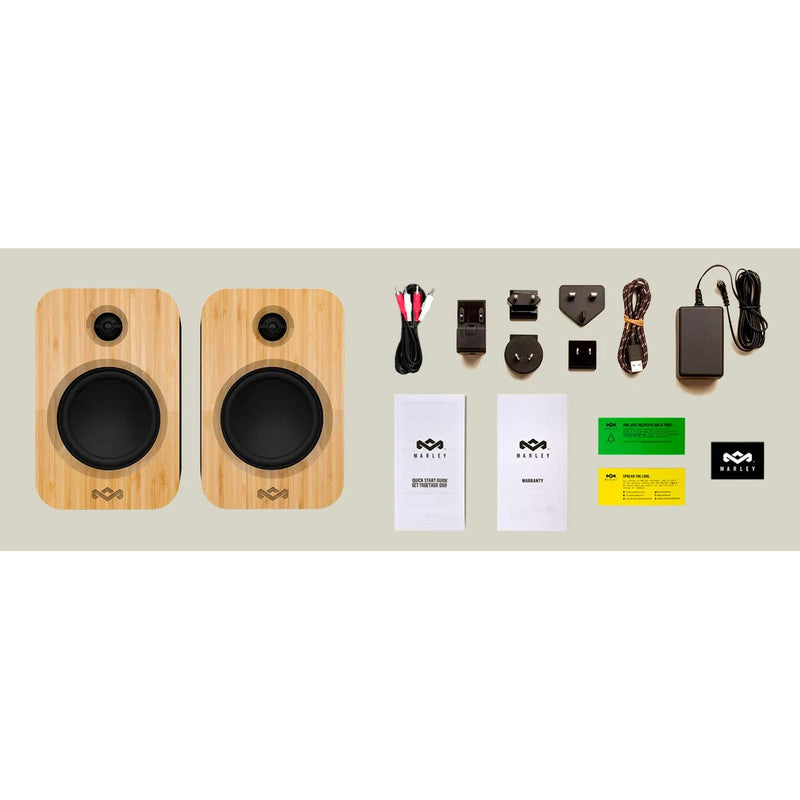 House of Marley Get Together Duo Bluetooth 15-Watt Portable Speakers EM-JA019-SB IMAGE 10