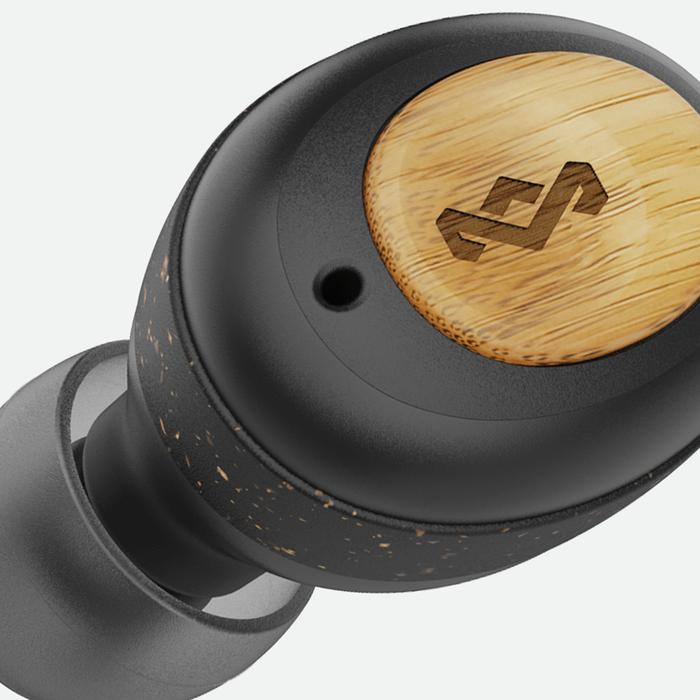 House of Marley Bluetooth In-Ear Headphones with Microphone EM-JE131-SB IMAGE 5