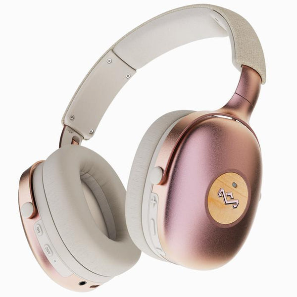 House of Marley Wireless Over-the-Ear Active Noise-Canceling Headphones EM-JH151-CP IMAGE 1