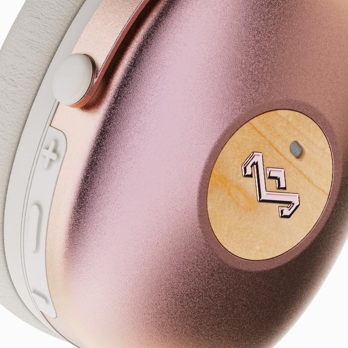 House of Marley Wireless Over-the-Ear Active Noise-Canceling Headphones EM-JH151-CP IMAGE 3