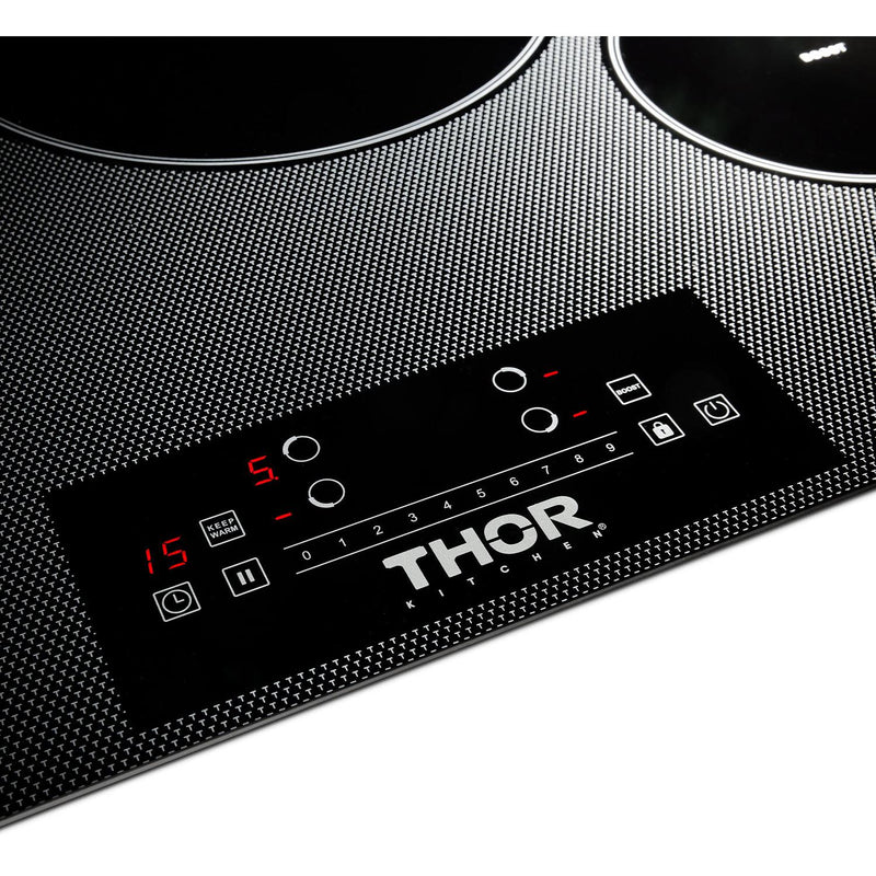 Thor Kitchen 30-Inch Built-In Induction Cooktop with 4 Elements TIH30 IMAGE 3