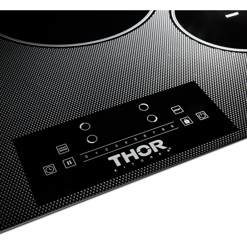 Thor Kitchen 30-Inch Built-In Induction Cooktop with 4 Elements TIH30 IMAGE 4