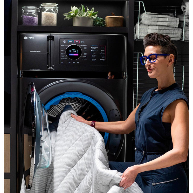 GE Profile All-in-One Electric Laundry Center with Fast Airflow Drying System PFQ97HSPVDS IMAGE 5